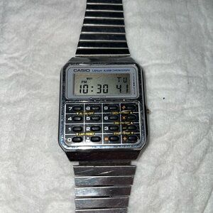 Vintage Casio CA-501 Calculator Men's Quartz  Wristwatch ( Read Description )